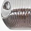 Ripoll Plafoniera, Lampada a sfera Grigio fumo, 1-Luce