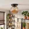 Ripoll Plafoniera, Lampada a sfera Ambrato, 1-Luce