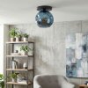 Ripoll Plafoniera, Lampada a sfera Blu, 1-Luce