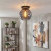 Koyoto Plafoniera, Lampada a sfera 30 cm Grigio fumo, 1-Luce