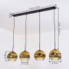 Ripoll Lampadario a sospensione, Lampada a sfera, Lampada a sospensione Oro, Chiaro, 4-Luci