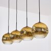 Ripoll Lampadario a sospensione, Lampada a sfera, Lampada a sospensione Oro, Chiaro, 4-Luci