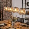Ripoll Lampadario a sospensione, Lampada a sfera, Lampada a sospensione Ambrato, Chiaro, 4-Luci