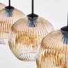Ripoll Lampadario a sospensione, Lampada a sfera, Lampada a sospensione Ambrato, Chiaro, 4-Luci