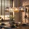 Ripoll Lampadario a sospensione, Lampada a sfera, Lampada a sospensione Ambrato, Chiaro, Grigio fumo, 4-Luci