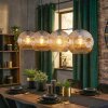 Ripoll Lampadario a sospensione, Lampada a sfera, Lampada a sospensione Ambrato, 4-Luci