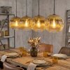 Ripoll Lampadario a sospensione, Lampada a sfera, Lampada a sospensione Oro, Chiaro, 4-Luci