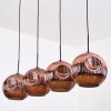 Ripoll Lampadario a sospensione, Lampada a sfera, Lampada a sospensione Ramato, 4-Luci