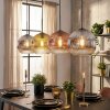 Ripoll Lampadario a sospensione, Lampada a sfera, Lampada a sospensione Cromo, Oro, Chiaro, Ramato, Grigio fumo, 4-Luci