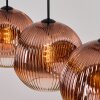 Ripoll Lampadario a sospensione, Lampada a sfera, Lampada a sospensione Chiaro, Ramato, 4-Luci