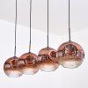 Ripoll Lampadario a sospensione, Lampada a sfera, Lampada a sospensione Chiaro, Ramato, 4-Luci