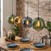 Ripoll Lampadario a sospensione, Lampada a sfera, Lampada a sospensione Blu, Oro, Verde, 4-Luci
