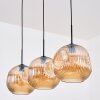 Ripoll Lampadario a sospensione, Lampada a sfera, Lampada a sospensione Ambrato, 3-Luci