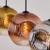 Ripoll Lampadario a sospensione, Lampada a sfera, Lampada a sospensione Cromo, Oro, Chiaro, Ramato, Grigio fumo, 4-Luci