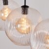 Ripoll Lampadario a sospensione, Lampada a sfera, Lampada a sospensione Chiaro, 3-Luci
