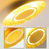 Mala Plafoniera LED Oro, 1-Luce