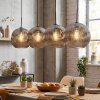 Ripoll Lampadario a sospensione, Lampada a sfera, Lampada a sospensione Grigio fumo, 4-Luci