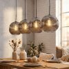 Ripoll Lampadario a sospensione, Lampada a sfera, Lampada a sospensione Grigio fumo, 4-Luci