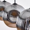 Ripoll Lampadario a sospensione, Lampada a sfera, Lampada a sospensione Grigio fumo, 4-Luci