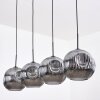 Ripoll Lampadario a sospensione, Lampada a sfera, Lampada a sospensione Grigio fumo, 4-Luci