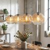 Ripoll Lampadario a sospensione, Lampada a sfera, Lampada a sospensione Ambrato, Chiaro, 4-Luci