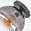 Koyoto Plafoniera, Lampada a sfera 30 cm Chiaro, Grigio fumo, 1-Luce