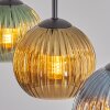 Koyoto Lampadario a sospensione, Lampada a sfera, Lampada a sospensione Blu, Oro, Verde, 3-Luci