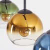 Koyoto Lampadario a sospensione, Lampada a sfera, Lampada a sospensione Blu, Oro, Verde, Chiaro, 3-Luci