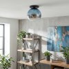 Koyoto Plafoniera, Lampada a sfera 30 cm Blu, Chiaro, 1-Luce