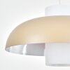 Jarik Lampadario a sospensione, Lampada a sospensione Beige, 1-Luce