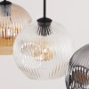 Ripoll Lampadario a sospensione, Lampada a sfera, Lampada a sospensione Ambrato, Chiaro, Grigio fumo, 3-Luci