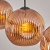 Ripoll Lampadario a sospensione, Lampada a sfera, Lampada a sospensione Ramato, 3-Luci