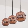 Ripoll Lampadario a sospensione, Lampada a sfera, Lampada a sospensione Ramato, 3-Luci