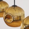 Ripoll Lampadario a sospensione, Lampada a sfera, Lampada a sospensione Oro, 3-Luci