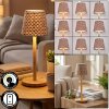 Salgadinho Lampada da tavolo per esterno, Lampada da tavolo LED Écru, 1-Luce