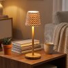 Salgadinho Lampada da tavolo per esterno, Lampada da tavolo LED Écru, 1-Luce