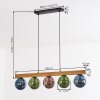 Gastor Lampadario a sospensione, Lampada a sfera, Lampada a sospensione Écru, Nero, 5-Luci