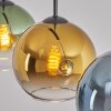 Koyoto Lampadario a sospensione, Lampada a sfera, Lampada a sospensione Blu, Oro, Verde, Chiaro, 3-Luci