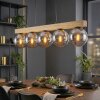 Gastor Lampadario a sospensione, Lampada a sfera, Lampada a sospensione Écru, Nero, 5-Luci