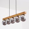 Gastor Lampadario a sospensione, Lampada a sfera, Lampada a sospensione Écru, Nero, 5-Luci