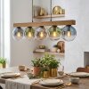 Gastor Lampadario a sospensione, Lampada a sfera, Lampada a sospensione Écru, Nero, 5-Luci