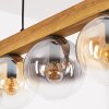 Gastor Lampadario a sospensione, Lampada a sfera, Lampada a sospensione Écru, Nero, 5-Luci