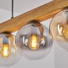 Gastor Lampadario a sospensione, Lampada a sfera, Lampada a sospensione Écru, Nero, 5-Luci