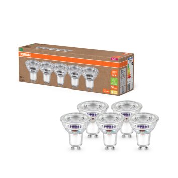 Illuminazione Osram GU10 2 Watt bianco caldo 360 Lumen