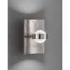 Fischer & Honsel  Bondy Applique LED Nichel opaco, 1-Luce, Cambia colore