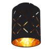 Globo CLARKE Plafoniera Nero, 1-Luce