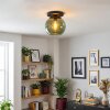 Koyoto Plafoniera, Lampada a sfera 25 cm Verde, 1-Luce