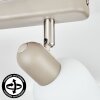 Sivol Plafoniera, Faretto da soffitto Nichel opaco, Sabbia, 3-Luci