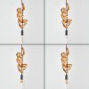 Evelis Lampadario a sospensione, Lampada a sospensione Oro, Nero, 1-Luce
