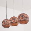 Ripoll Lampadario a sospensione, Lampada a sfera, Lampada a sospensione Ramato, 3-Luci